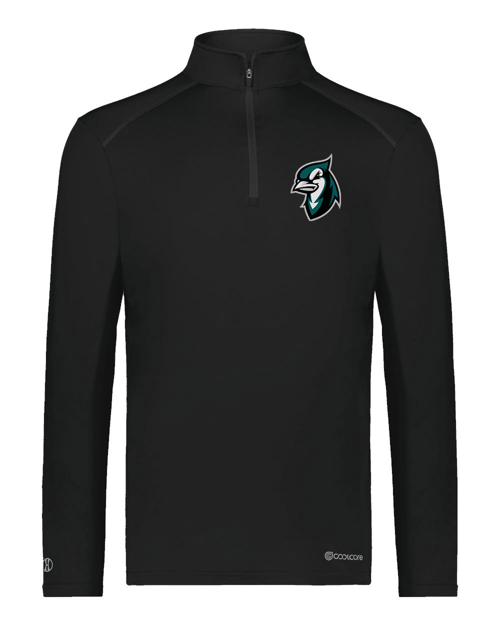 Holloway - Youth CoolCore Quarter-Zip Pullover - 222240Black S